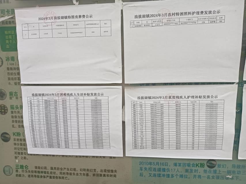 残疾人员生活补贴
